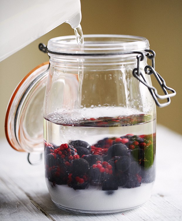 Sloe gin recipe Country Living Magazine UK
