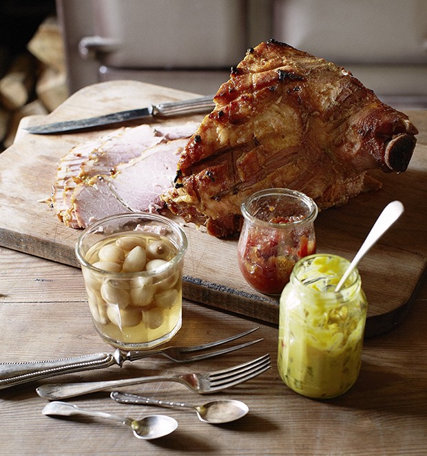Marmalade gammon with mustard Baked ham recipes