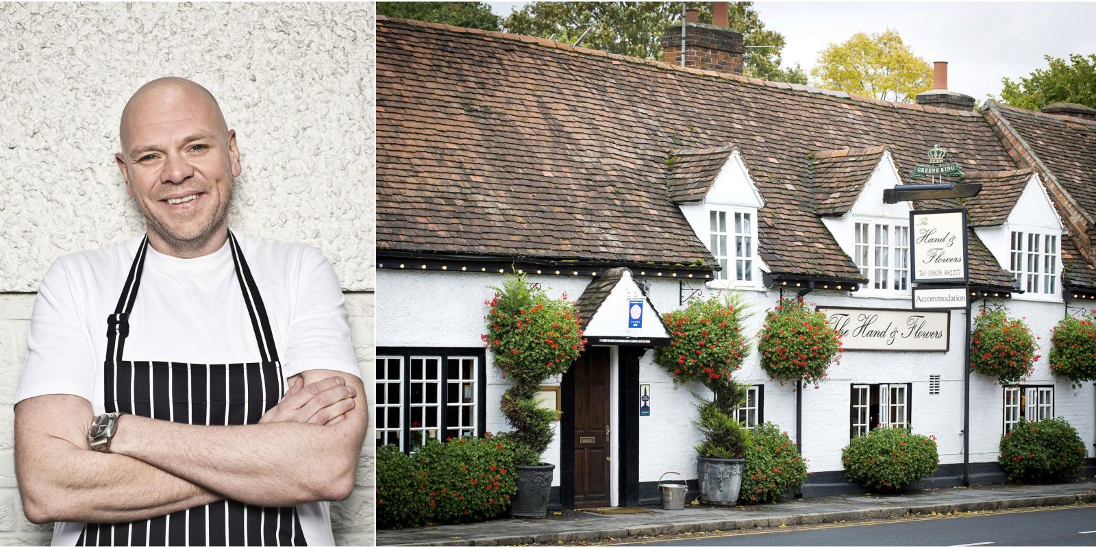 Chef Tom Kerridge talk about his pub The Hand and Flowers Tom